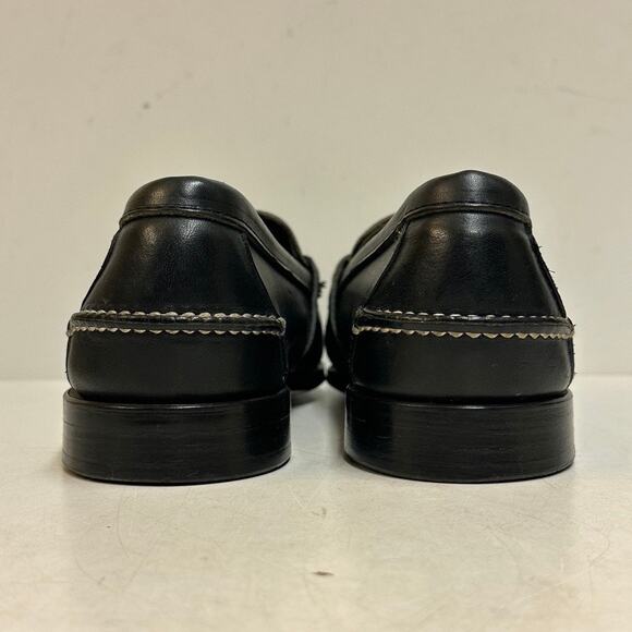 EUC Rancourt & Co. x FootJoy Beefroll Penny Loafer Black Edric Maine USA 11.5 D main image 5